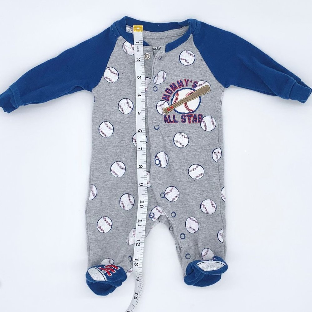 Babies R Us "Mommy's All Star" Baseball Sleeper